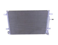 Condensator climatizare Audi A4 (B7), 01.2004-03.2009, motor 2.7 TDI, 120/132 kw; 3.0 TDI, 150/171 kw diesel, 4.2 V8, full aluminiu brazat, 610(570)x