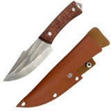 Cumpara ieftin Cutit supravietuire, vanatoare, lama fixa 21 cm, otel inoxidabil, teaca de protectie inclusa