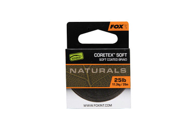 Fox Lanyard Naturals Coretex Soft 20 m - 25lb foto