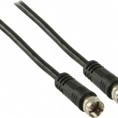 Cablu antena F-F 1.5m Negru, Nedis CSGP41000BK15