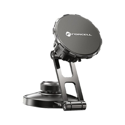 Forcell Suport Auto Magnetic F-Grip IronSecure pentru Parbriz si Bord, Negru foto