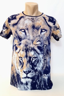 Tricou barbați colorat tigru - L foto