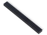 Conector şiruri pini soclu mamă 64 PIN 2,54mm THT 2x32 FISCHER ELEKTRONIK