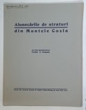 ALUNECARILE DE STRATURI DIN MUNTELE COZIA de ION DANDESCU , 1933