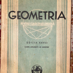 GEOMETRIA PENTRU CLASA A II-a SECUNDARA/GR.ORASANU/,,CARTEA ROMANEASCA"BUCURESTI