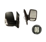 Oglinda exterioara Ford Transit/Tourneo, 01.2014-, Ford Transit/Tourneo, 01.2014- , partea Dreapta, culoare sticla crom, sticla convexa, carcasa cu t