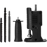 Adaptor fierastrau lance sau pendular, Sundiguer, Pentru bormasina electrica, Include un maner auxiliar, Taiere rapida, multifunctional, portabil, cu