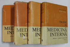 TRATAT DE MEDICINA INTERNA , BOLILE CARDIOVASCULARE , VOLUMUL I , PARTILE I - IV , sub redactia RADU PAUN , 1988 - 1994 foto