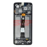 Display LCD Touchscreen cu Rama Xiaomi Redmi 12C Negru Original Service Pack