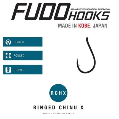 CARLIGE FUDO RINGED CHINU X BN-6501 nr.1 Black Nichel 12buc/plic foto