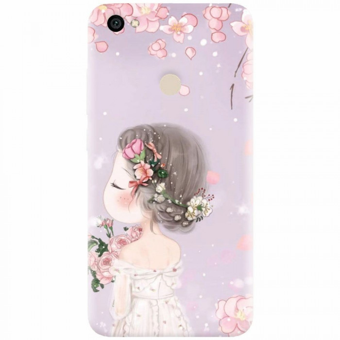 Husa silicon pentru Xiaomi Redmi Note 5A, Girl 001