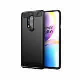 Cumpara ieftin Husa Oneplus 8 Pro Carbon Negru Techsuit