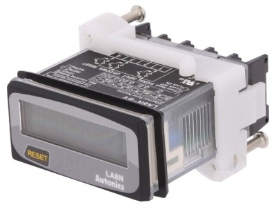 Contor Electronic LCD Impulsuri IP20 LA8N-BV foto