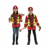 Cumpara ieftin Costum pompier cu accesorii pentru copii 3-5 ani 110-116 cm, Oem