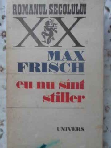 EU NU SUNT STILLER-MAX FRISCH-120593