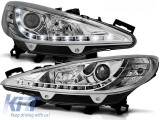 Set de faruri de tuning potrivit pentru PEUGEOT 207 05.2006-06.2009, stanga si dreapta Performance AutoTuning