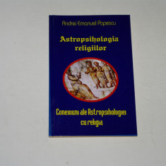 Astropsihologia religiilor - conexiuni ale astropsihologiei cu religia Popescu