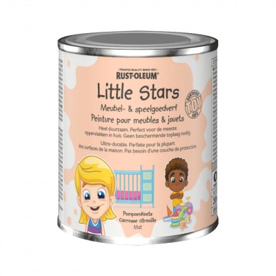 vopsea-mobilier-si-jucarii-rust-oleum-little-stars-pumpkin-carriage-roz-750-ml foto