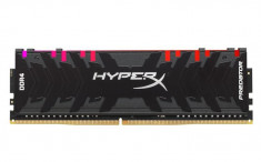 Memorie ram kingston hyperx predator rgb dimm ddr4 8gb 3200mhz foto