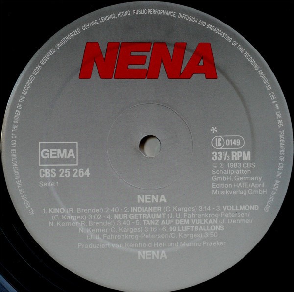 Nena - Nena (Vinyl)