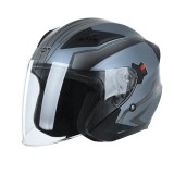 Casca De Protectie Pentru Scutere Si Motociclete Unghiular, Culoare Albastra, Marime Xs, Hecht52627Xs