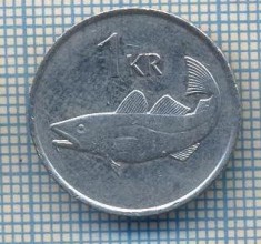 AX 294 MONEDA - ISLANDA - 1 KRONA -ANUL 1984 -STAREA CARE SE VEDE