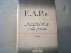 E.A. Poe - ANNABEL LEE SI ALTE POEME { 1987 } foto