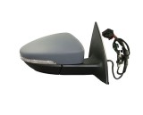 Oglinda usa exterioara VW EOS (1F), 11.2010-2015, View Max, partea dreapta, reglare electrica; grunduit; incalzit; sticla convexa; geam cromat; memor