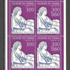 Franta.1997 Ziua marcii postale carnet XF.651