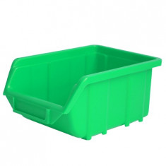 Cutie plastic depozitare 221x350x165mm / verde foto
