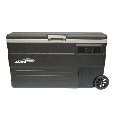 Frigider auto cu compresor 80W, capacitate 74L, tensiune alimentare 12-24-220V, ecran LCD, 831x465x458mm U75E AUTOSPEED foto