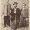 A3814N Constantin Rădulescu, primarul orașului Lugoj, cu cei doi fii ai săi, Constantin și George, studio Fridolin Hess, Lugoj