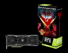 Placa video GAINWARD GEFORCE RTX 2080Ti PHOENIX GS, RTX 2080Ti, PCI Express 3.0 x 16, 11GB GDDR6 memory, 352 bit, Clock Speed: 1650 MHz, Memory bulk foto