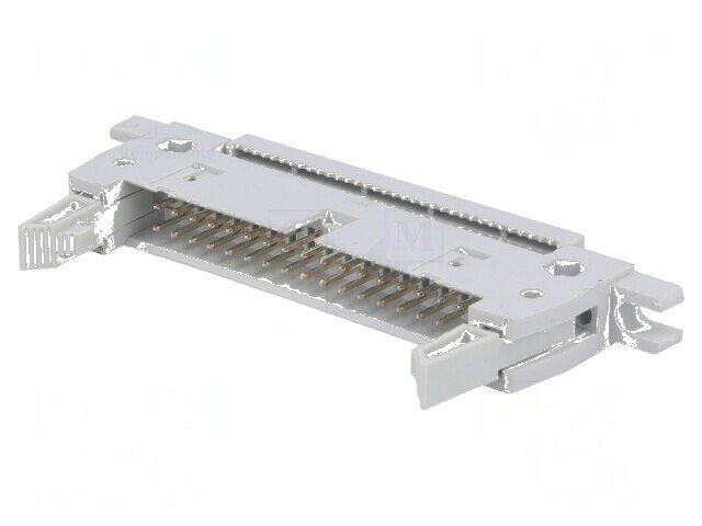 Conector IDC mufă tată PIN 34 cu suport și ejector 3A