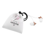 Handsfree Casti In-Ear Tellur Magiq, Cu microfon, 3.5 mm, Roz - Alb TLL162212