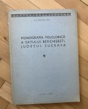 Monografia folclorica a satului Berchisesti, judetul Suceava Procopie Jitariu