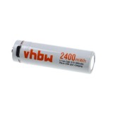 Baterie VHBW, baterie re&icirc;ncărcabilă AAA - 650mAh, 3.7V, Li-ion + conexiune Micro-USB