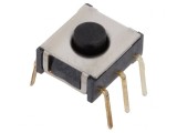 Micro&icirc;ntrerupător TACT SPST-NC 48V 0.05A PCB THT