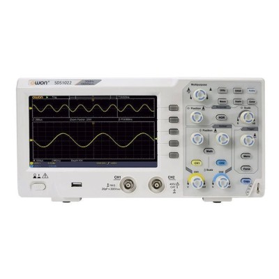 Osciloscop digital SDS1022 Ch: 2; 20MHz; 100Msps; 10kpts; LCD 7&amp;quot;S; 15W care dispune de Triggering avansat foto