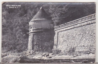 bnk cp Baile Herculane - Izvorul nr 1 - uzata foto