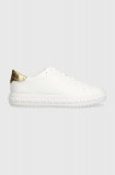 MICHAEL Michael Kors sneakers din piele Grove culoarea alb, 43S3GVFS1L