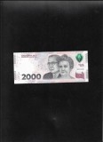 Argentina 2000 2.000 pesos 2023 seria31275807 comemorativa aunc