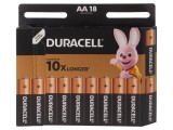 Baterie Alcalină AA 1.5V Nere&icirc;ncărcabilă 18 Bucăți, Duracell
