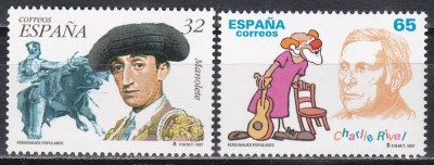 Spania 1997 - Personalități, MNH foto