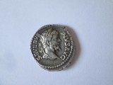 Cumpara ieftin Rară! Monedă antică romană argint Septimius Severus(193-211):Denarius Indulgenta monetaria Roma 203 A.D.? Diametrul=17-19 mm,greutate=3,30 grame