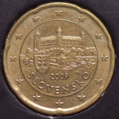 20 euro cent Slovacia 2009