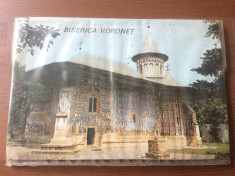 set 6 diapozitive imagini Romania biserica Voronet diacolor 1969 RSR publiturism foto