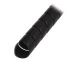 &Icirc;nveliș Spirală Neagră Polipropilenă 29mm L: 1m