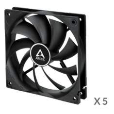 VENTILATOR ARCTIC PC, F12 PWM PST (Black) - 5 Pack,&amp;quot;ACFAN00250A&amp;quot; foto