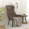 VidaXL Scaun de relaxare, gri taupe, material textil 341080
